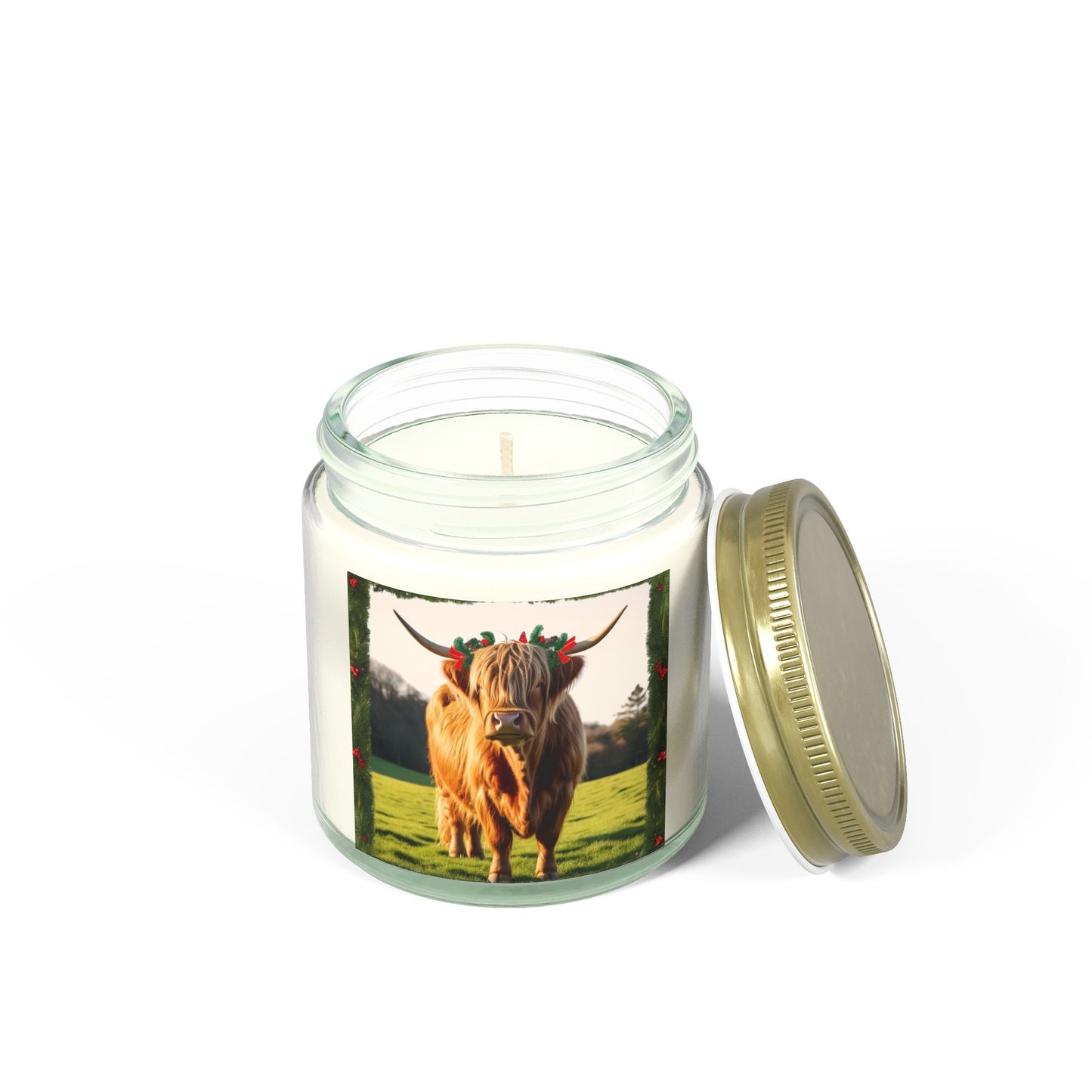 Scented Candles, Coconut Apricot Wax (4oz, 9oz)