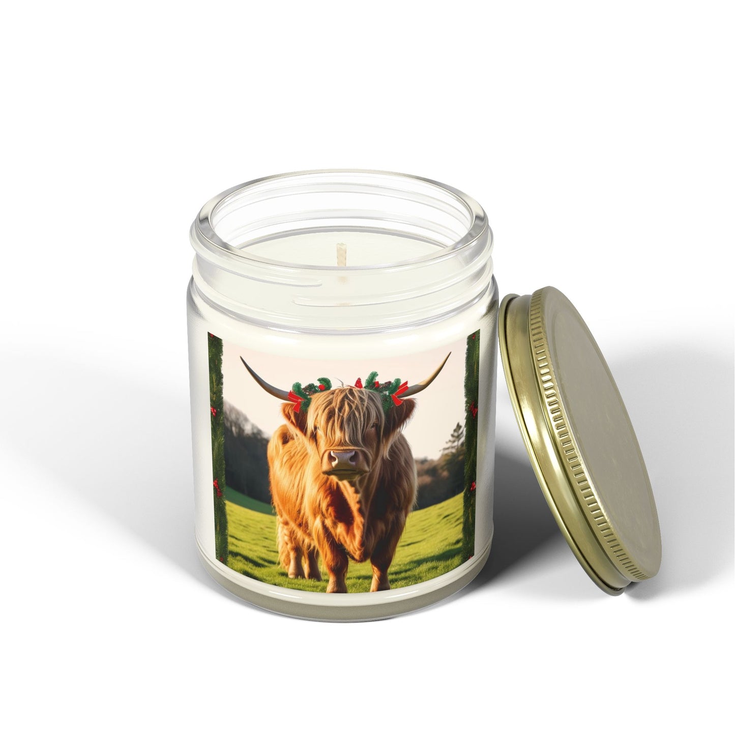 Scented Candles, Coconut Apricot Wax (4oz, 9oz)