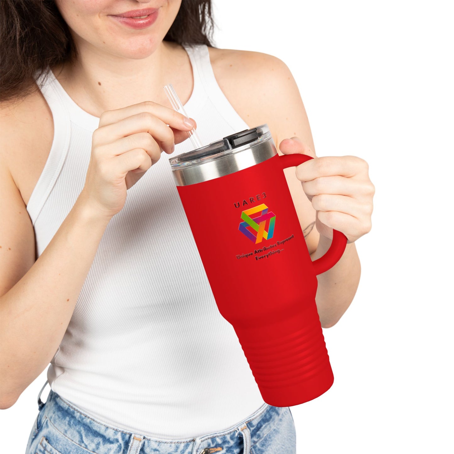 Customizable 40oz Insulated Travel Mug