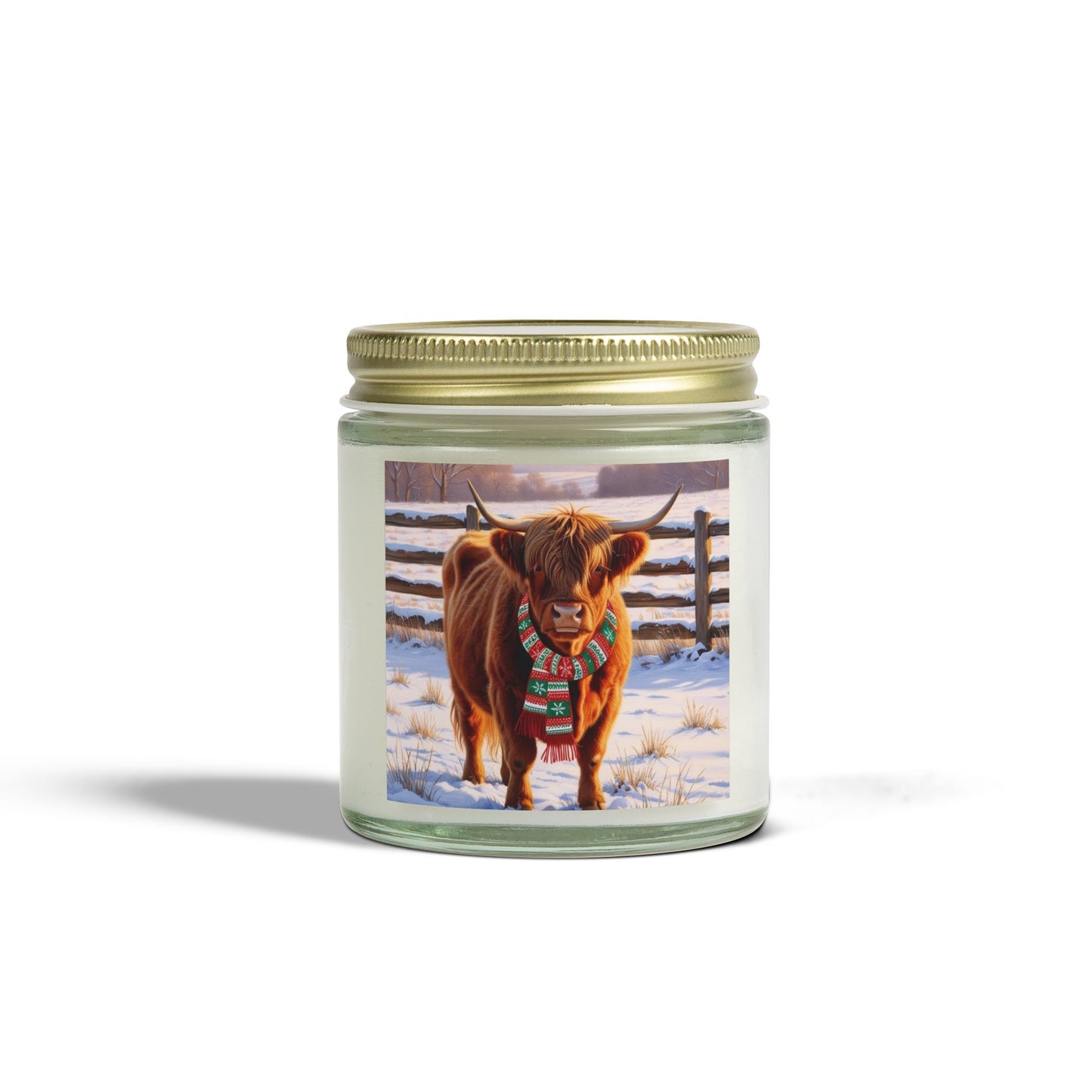 Scented Candles, Coconut Apricot Wax (4oz, 9oz)