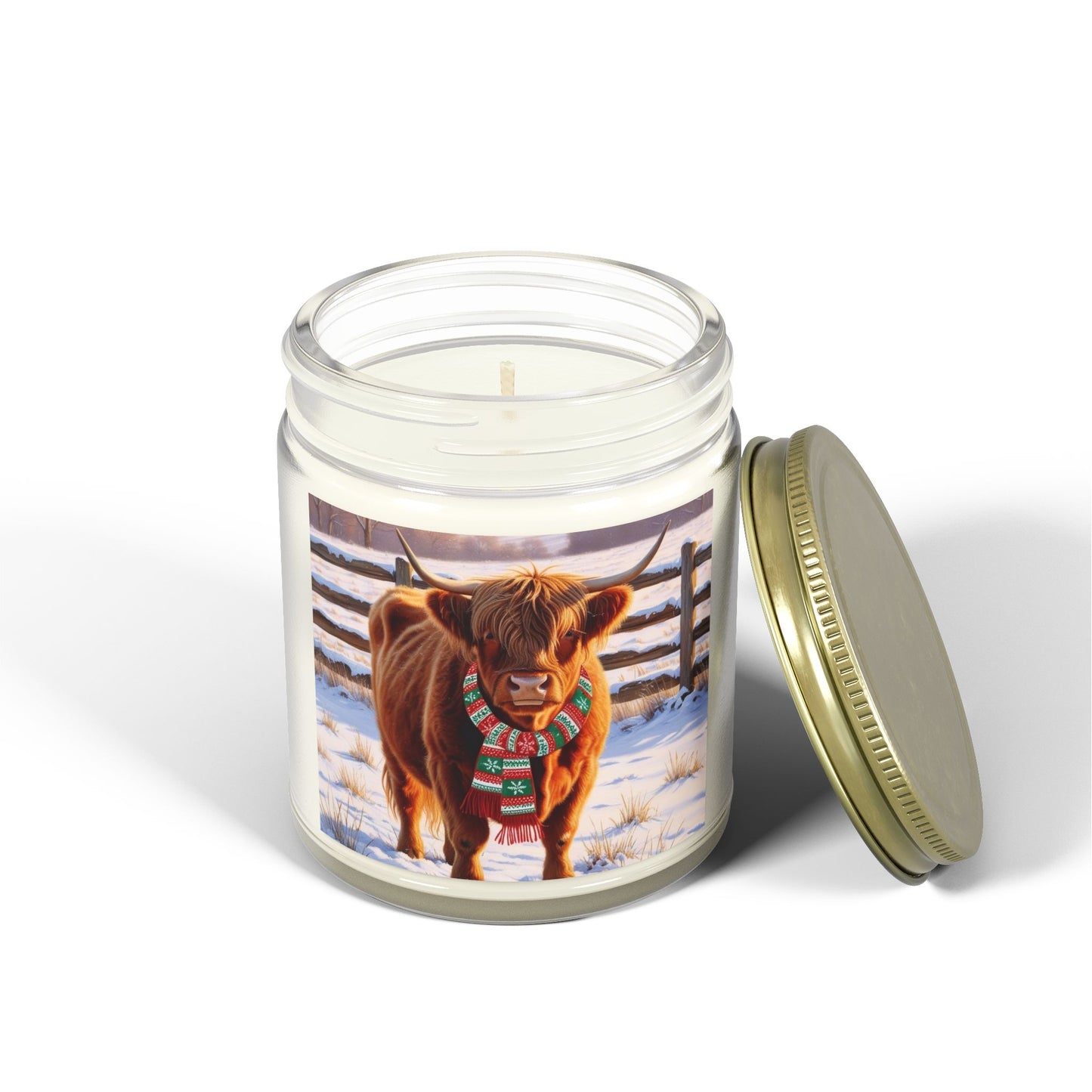 Scented Candles, Coconut Apricot Wax (4oz, 9oz)